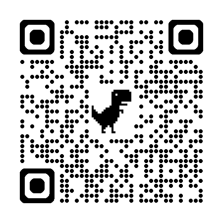 QR code to the raffle page